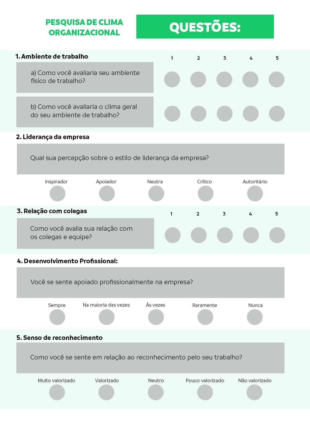 Pesquisa De Clima Organizacional: Como Fazer E O Que Perguntar